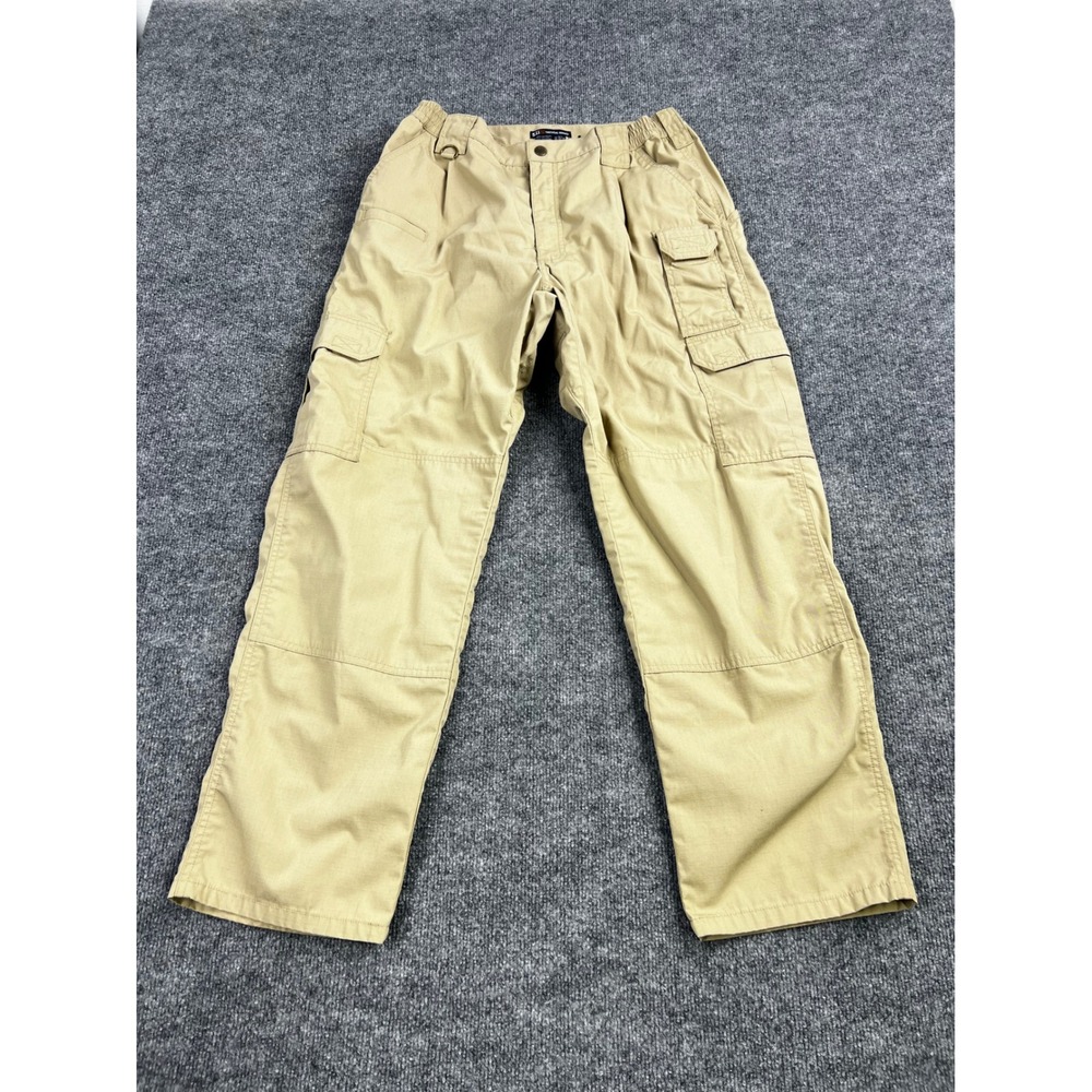 5.11 Tactical Series Mens Tan Ripstop Cargo Pants 34x30 Khaki Utility Trousers